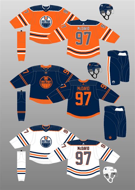 David Barter | Edmonton Oilers: NHL Jersey Re-Design