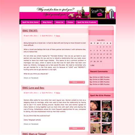 Blog examples (Sauced Out Websites and Print Design, Sydney, Australia)