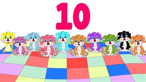 Ten in the bed - Nursery Rhyme - YouTube