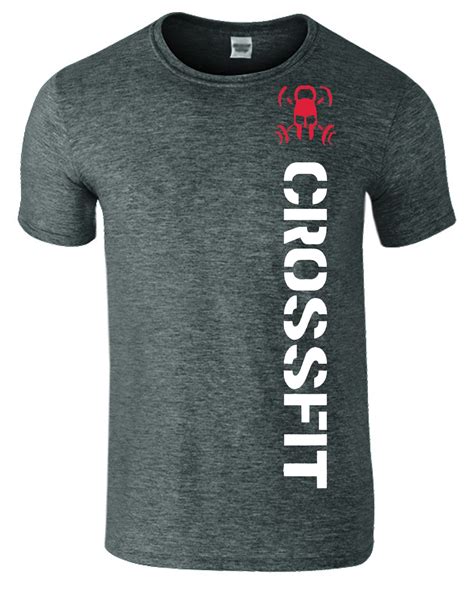 Gym Crossfit Mens T-Shirt Bodybuilding Functional Gym Wear Training WOD T Shirt | eBay