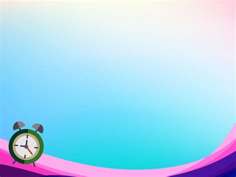 Alarm Clock Template Download - Free PPT Backgrounds