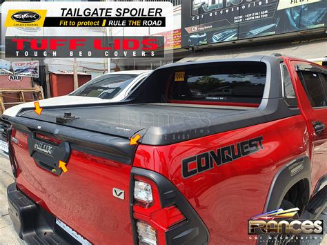 TOYOTA HILUX CONQUEST / GRS 2021 to 2025 ROLLER LID TUFF LIDS BRAND ...