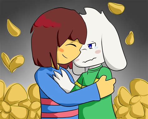 Asriel X Frisk by Envy-Yandere on DeviantArt