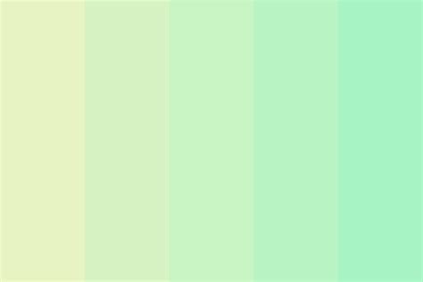 minty pistachio Color Palette