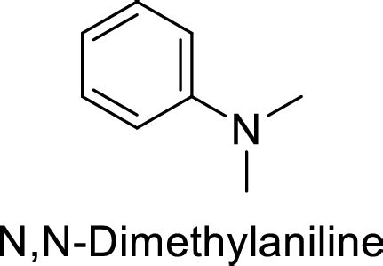 Structural formula of N,N-dimethylaniline has to be given. Concept ...