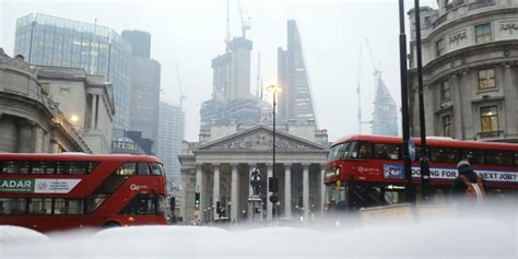 UK Weather Sees Temperature Drop As Winter Snow Storm Hits | Fortune