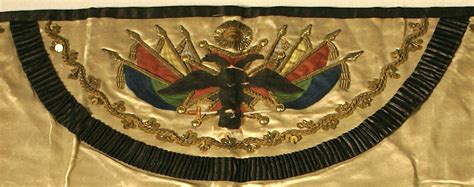 Simon Bolivar's 32nd Degree Scottish Rite Masonic Apron