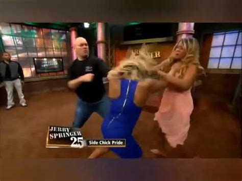 JERRY SPRINGER fight compilation PART 3 we will rocked u - YouTube