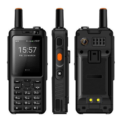 Walkie Talkie Mobile Phone IP65 Waterproof shockproof Zello Rugged Smartphone MTK6737M Quad Core ...