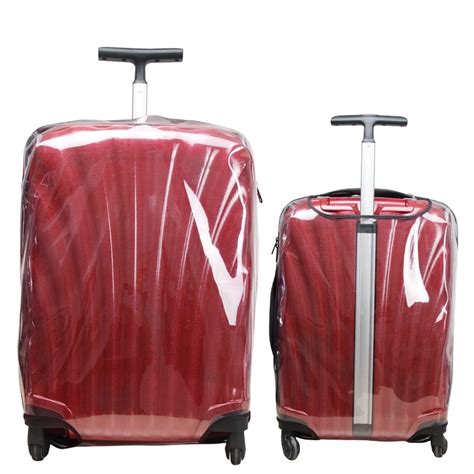 Aliexpress.com : Buy Thicken Transparent Luggage Cover for Samsonite Clear Suitcase Protective ...