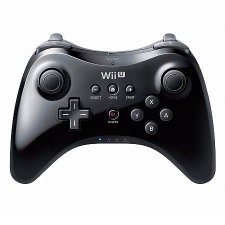 Pro Controller Preto Nintendo - Wii U - MeuGameUsado