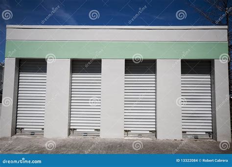 Small Warehouse Storage Units Stock Photo - Image of small, relocating ...