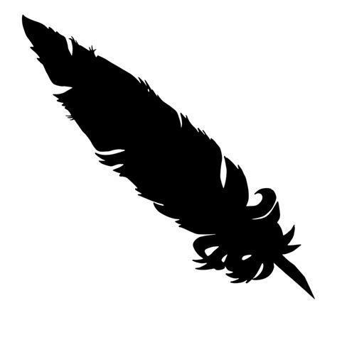 Black Feather Vector at Vectorified.com | Collection of Black Feather ...