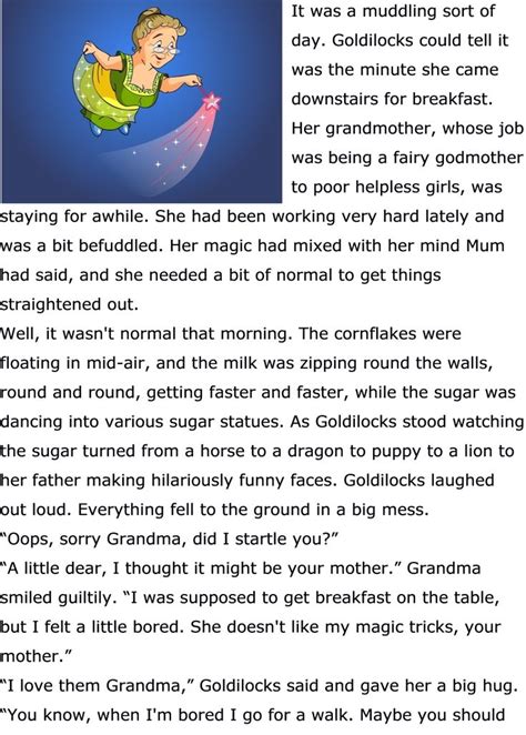 Fairy Godmother Story | English stories for kids, Short stories for ...