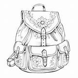 Premium Photo  Coloring Book School bag coloring Pages For Kids sketch template