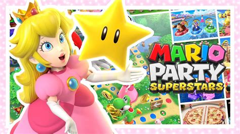 ♥️Princess Peach in Mario Party Superstars♥️ - YouTube