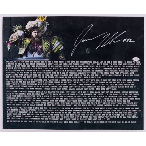 Jason Kelce Signed Eagles 16x20 Photo (JSA COA) | Pristine Auction