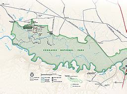 Congaree National Park Map – Verjaardag Vrouw 2020