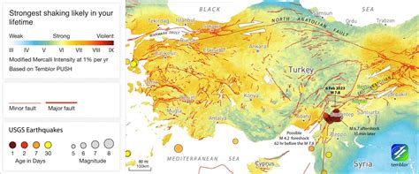 Turkey and Syria devastated by earthquake - Temblor.net