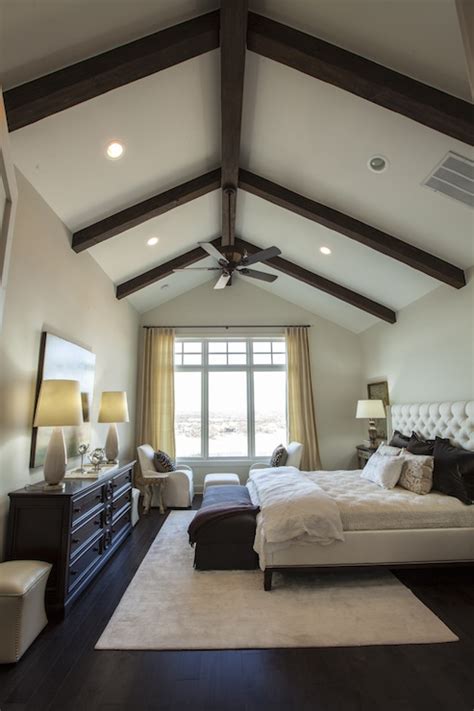 Exposed Wood Beams - Transitional - bedroom - Southern Living