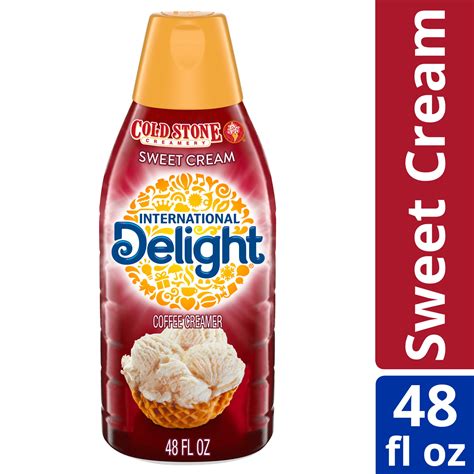 International Delight Cold Stone Creamery Sweet Cream Coffee Creamer 48 fl oz | Shipt