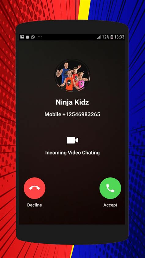 Ninja Kidz TV Game Fake Call -Call Simulator Prank APK for Android Download