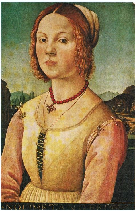 Lorenzo di Credi (Italian artist, 1456-1536) Young Woman | from: It's about Time | Renaissance ...