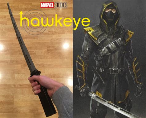 Hawkeye Ronin Schwert AUSZIEHBAR und AUSZIEHBAR - Etsy.de