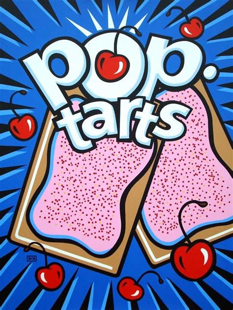 Just in regular flavours | Pop art food, Pop art party, Pop tarts