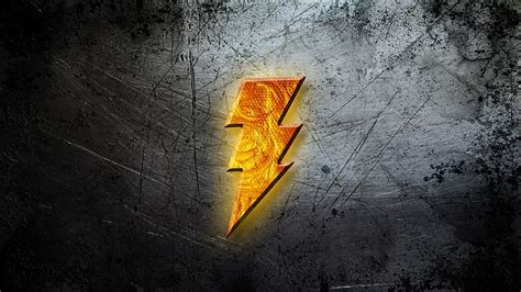 Logo, Comics, Dc Comics, Shazam (Dc Comics), Black Adam, Shazam!, HD wallpaper | Peakpx