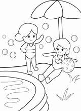 Free Printable Pool Coloring Pages Coloring Pages sketch template