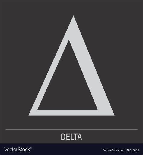 Delta Greek Symbol