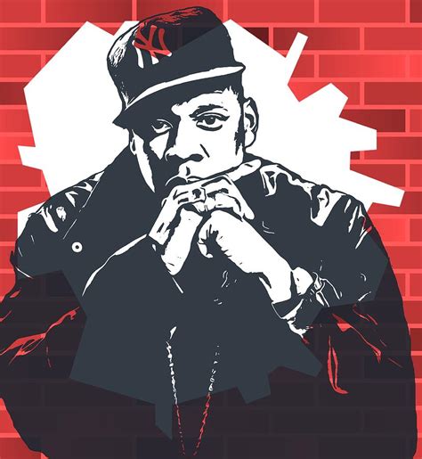 Jay Z Graffiti Tribute Digital Art by Dan Sproul