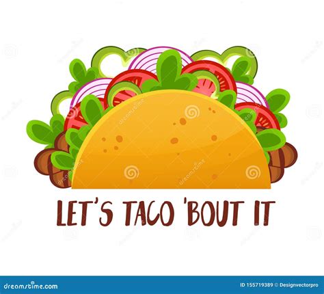 Taco Vector Illustration | CartoonDealer.com #72950754