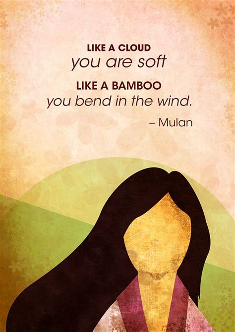 Disney Quotes on Behance | Mulan quotes, Disney quotes, Mulan
