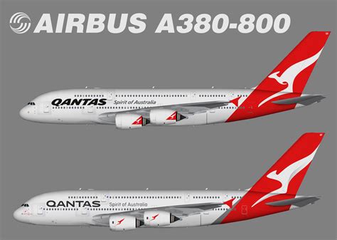 Qantas Airways Airbus A380-800 – Juergen's paint hangar