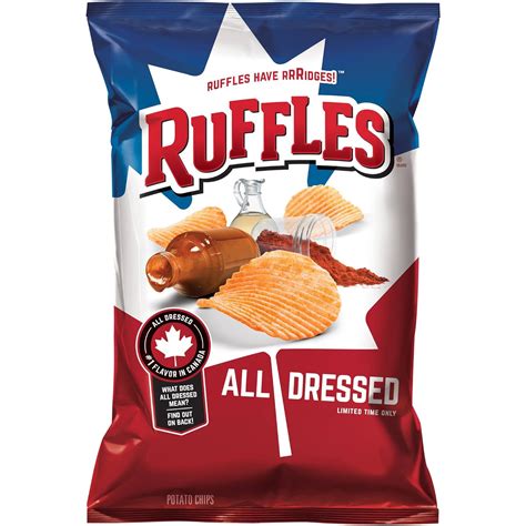 Amazon.com: Ruffles All Dressed Ridged Potato Chips, 8.5 Ounce