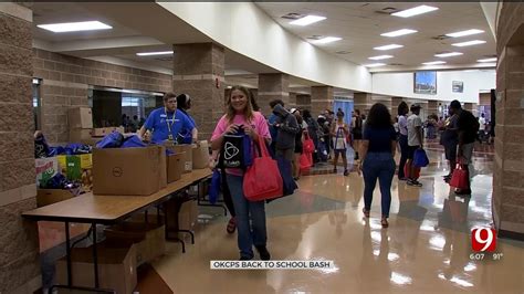 Oklahoma City Public Schools Holds 2nd-Annual Back-To-School Bash - YouTube