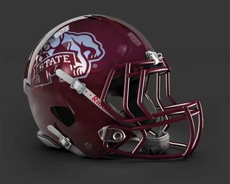 Concept Helmet - Mississippi State | College football helmets, Football helmets, Arkansas ...