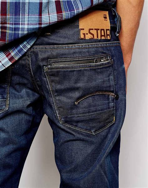 Lyst - G-Star Raw G Star Jeans Attacc Low Straight Vintage Medium Aged ...