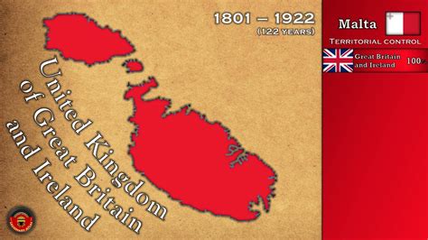 History of Malta (since 800 BC) - Every Year - YouTube