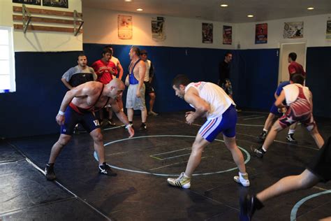 wrestling world: wrestling training