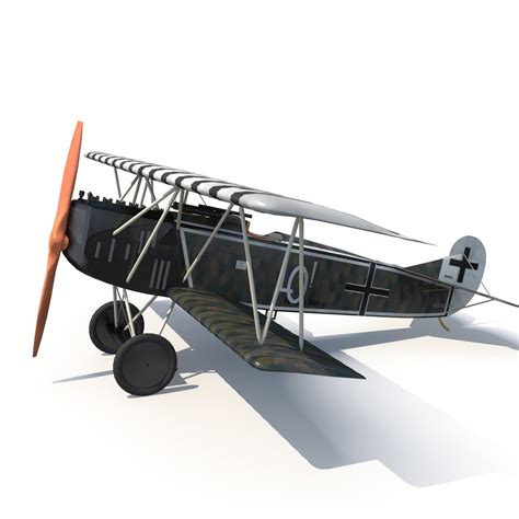 Fokker D Vii Fighter 3d Model