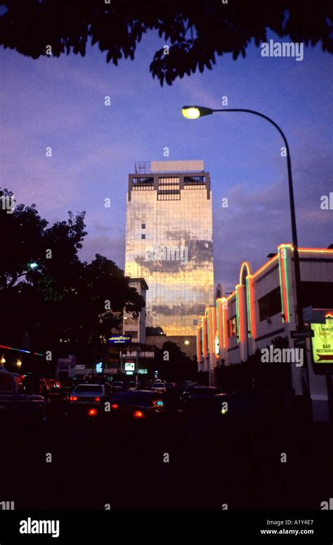 Caracas at night, Venezuela Stock Photo - Alamy