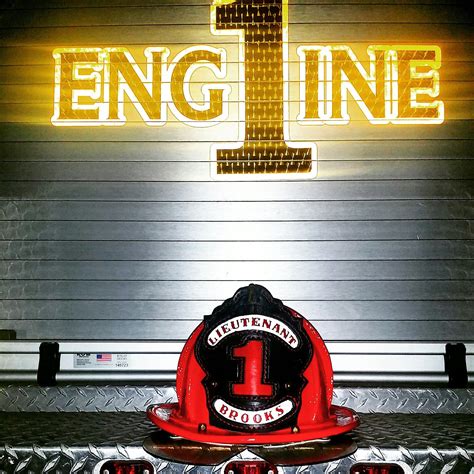 The Crew - Custom Leather Firefighter Helmet Shield