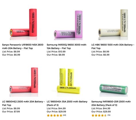 Different Types of Vape Battery and What You Should Use | Vape Beat