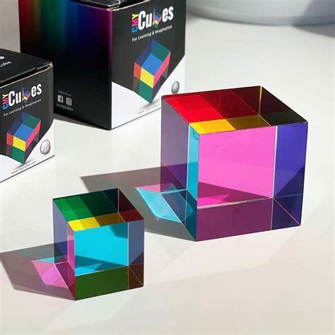 CMY Cubes® the Original CMY Cube Color Cube Subtractive Color Mixing ...