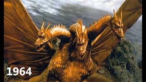 The Evolution of Ghidorah (1964-2016) - YouTube