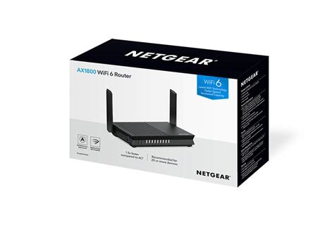 4-Stream AX1800 Dual-Band WiFi 6 Router - RAX20 | NETGEAR