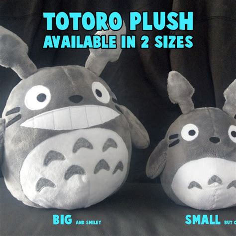 Totoro Plush - Etsy